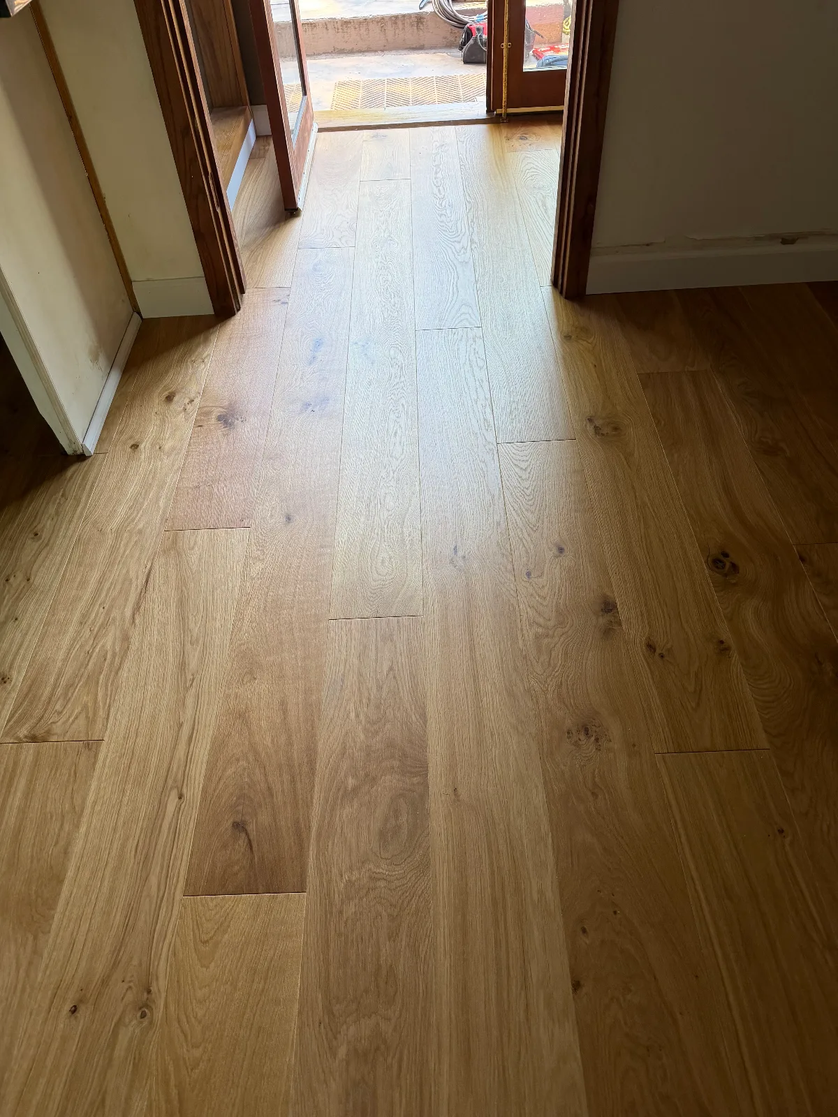 Panaget Zenitude natural oil French oak hardwood flooring across a full room