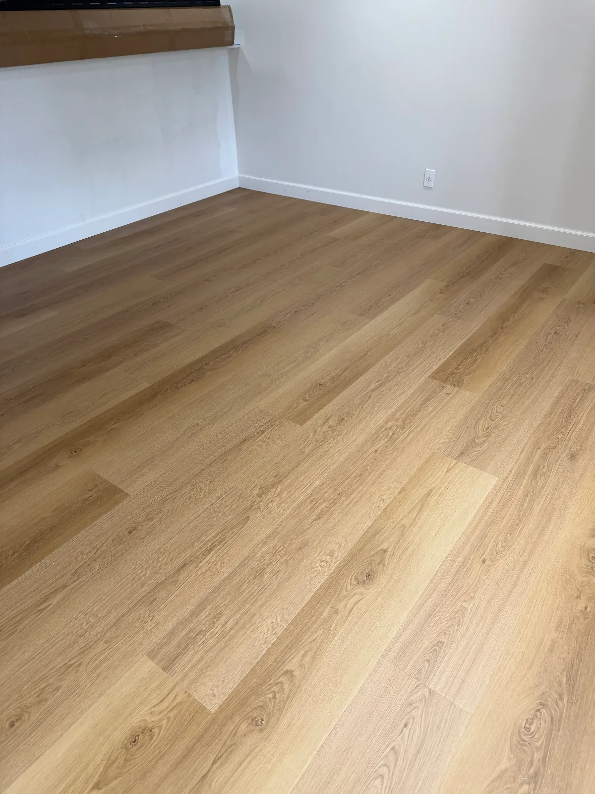 Gaia Riva SPC vinyl plank flooring installed in a commercial room