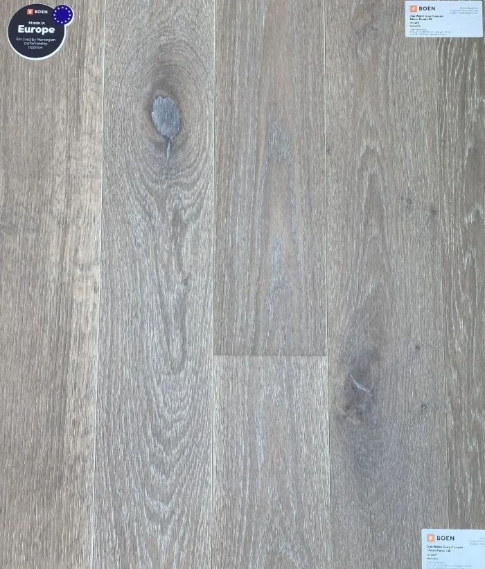 Boen flooring samples