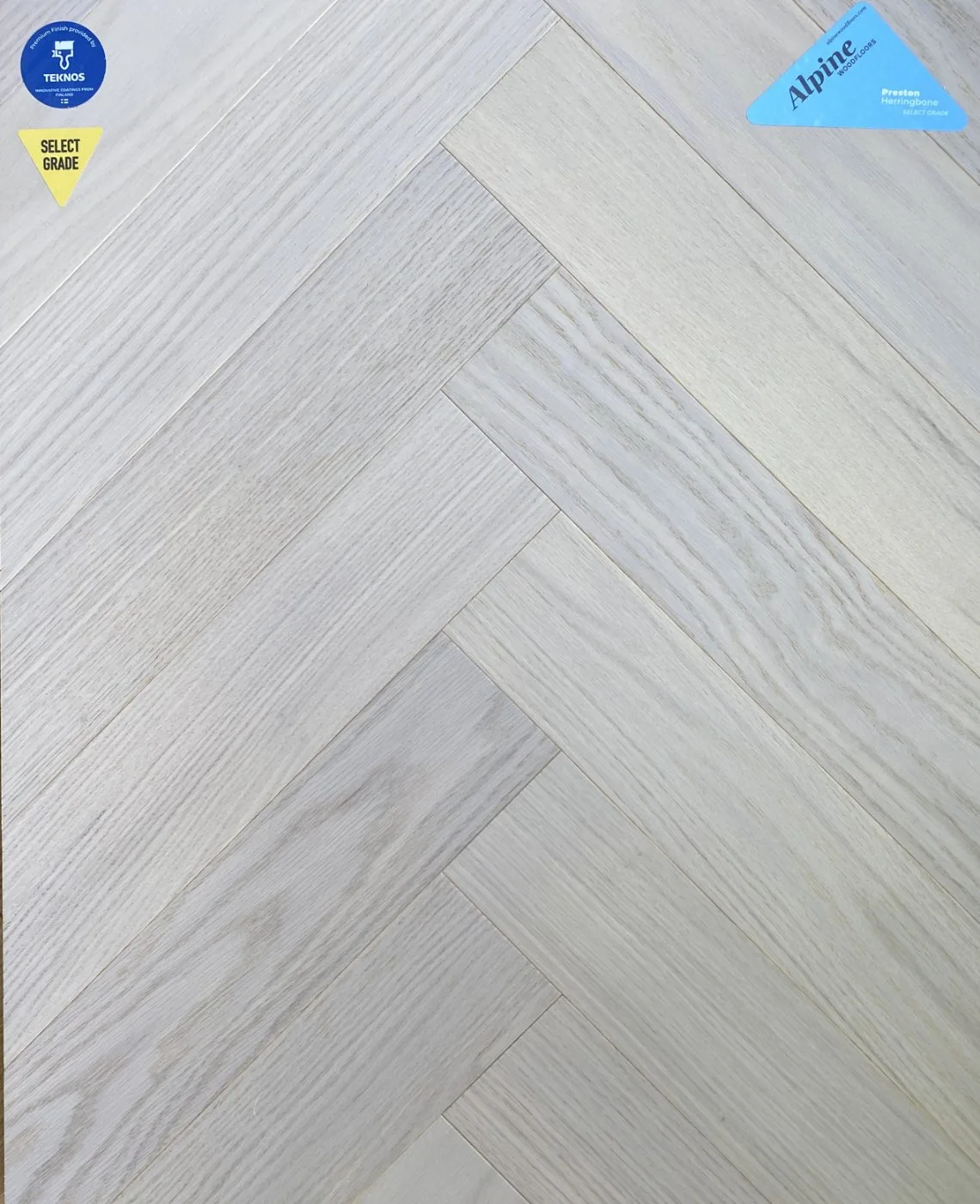 Alpine Preston Herringbone flooring sample