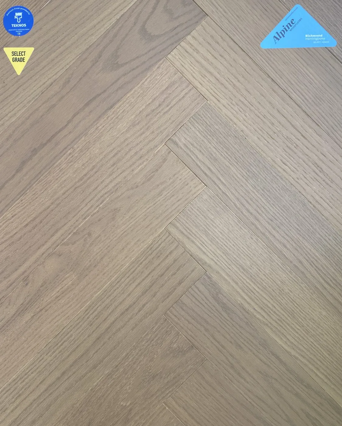 Alpine Richmond Herringbone flooring sample
