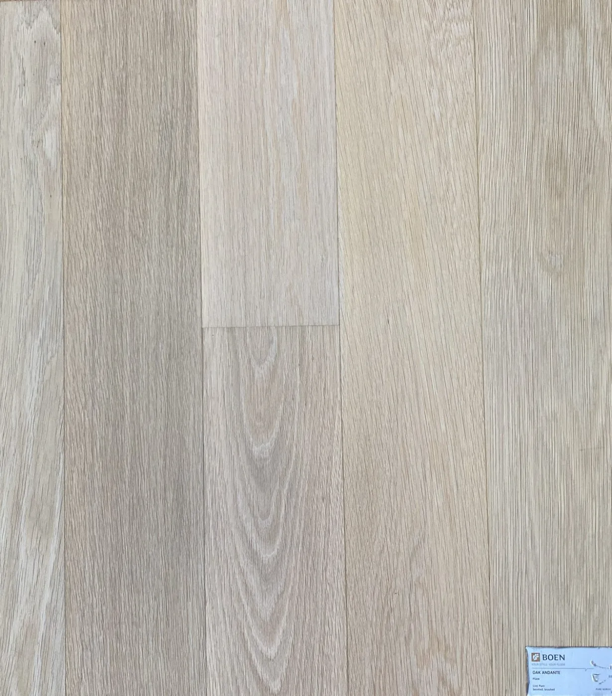 Boen Oak Andante flooring sample