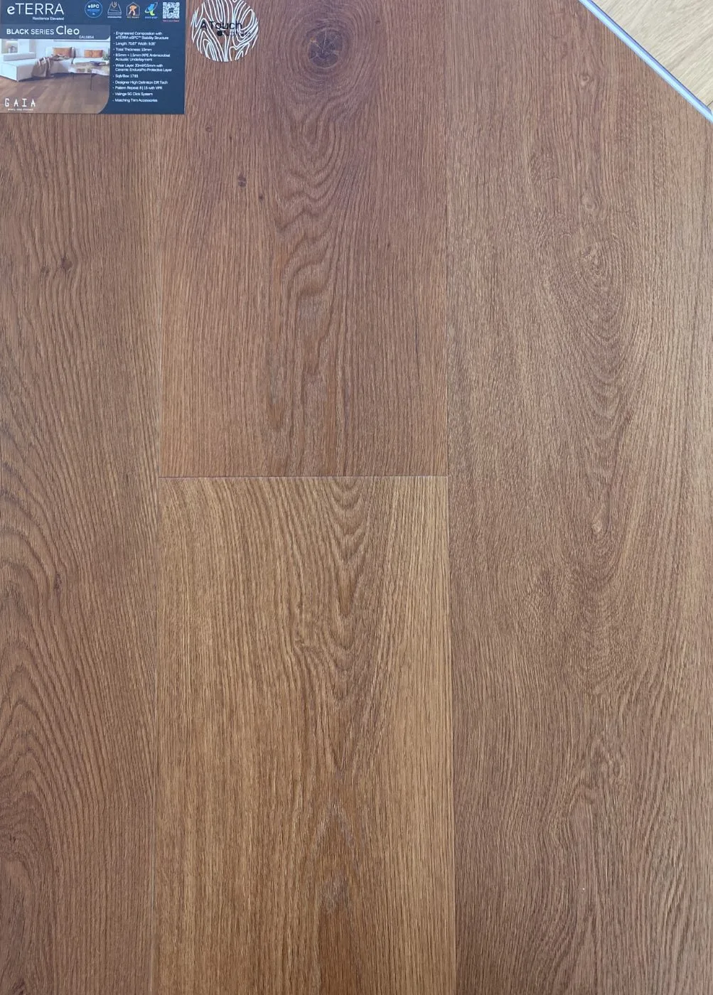 Gaia Eterra Cleo flooring sample