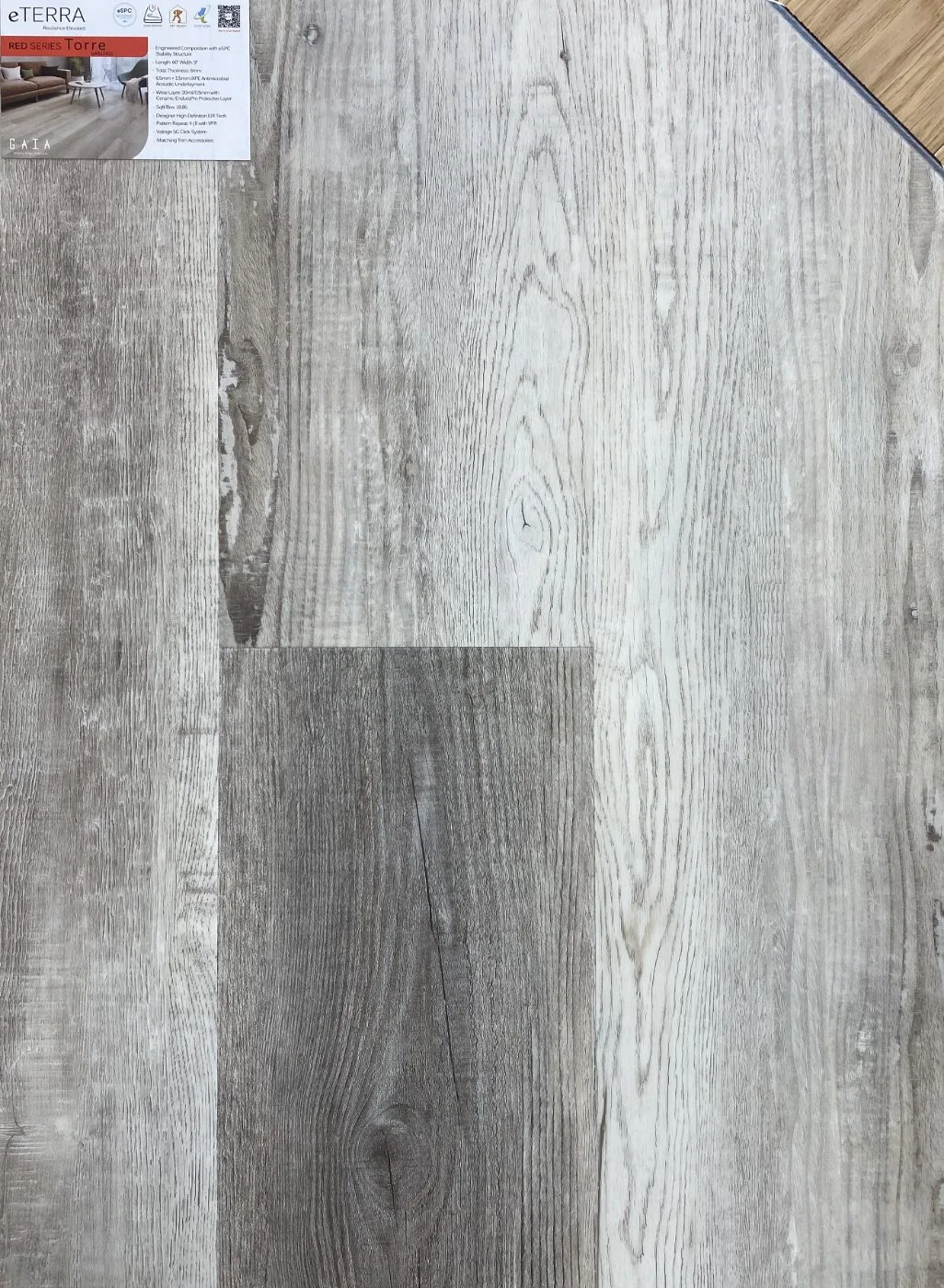 Gaia Eterra Torre flooring sample