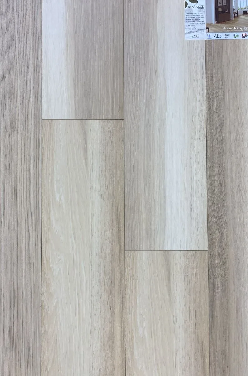 Nearwood Natura Hickory flooring sample