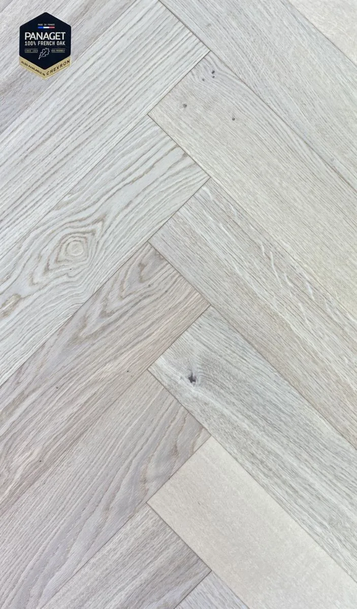 Panaget Herringbone Bois Flotte flooring sample