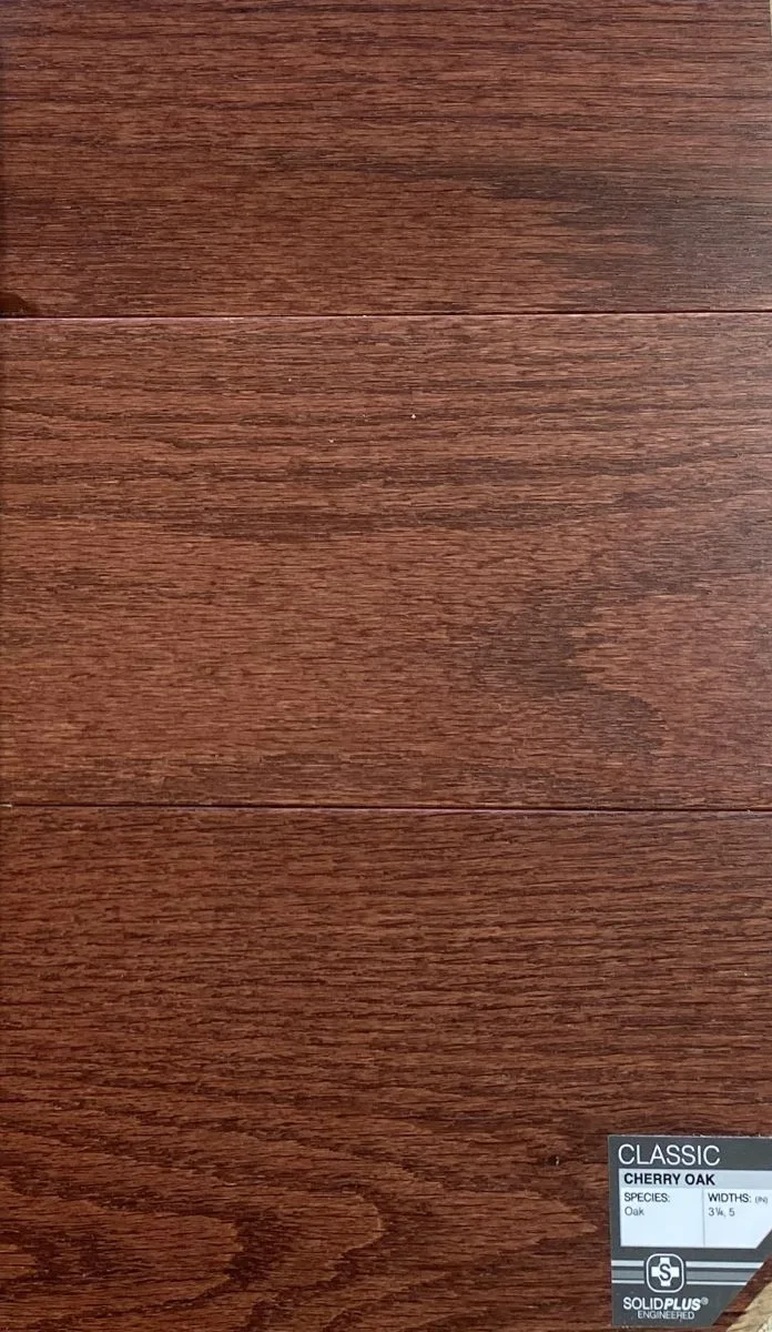 Somerset Classic Collection Engineered Cherry Oak flooring sample