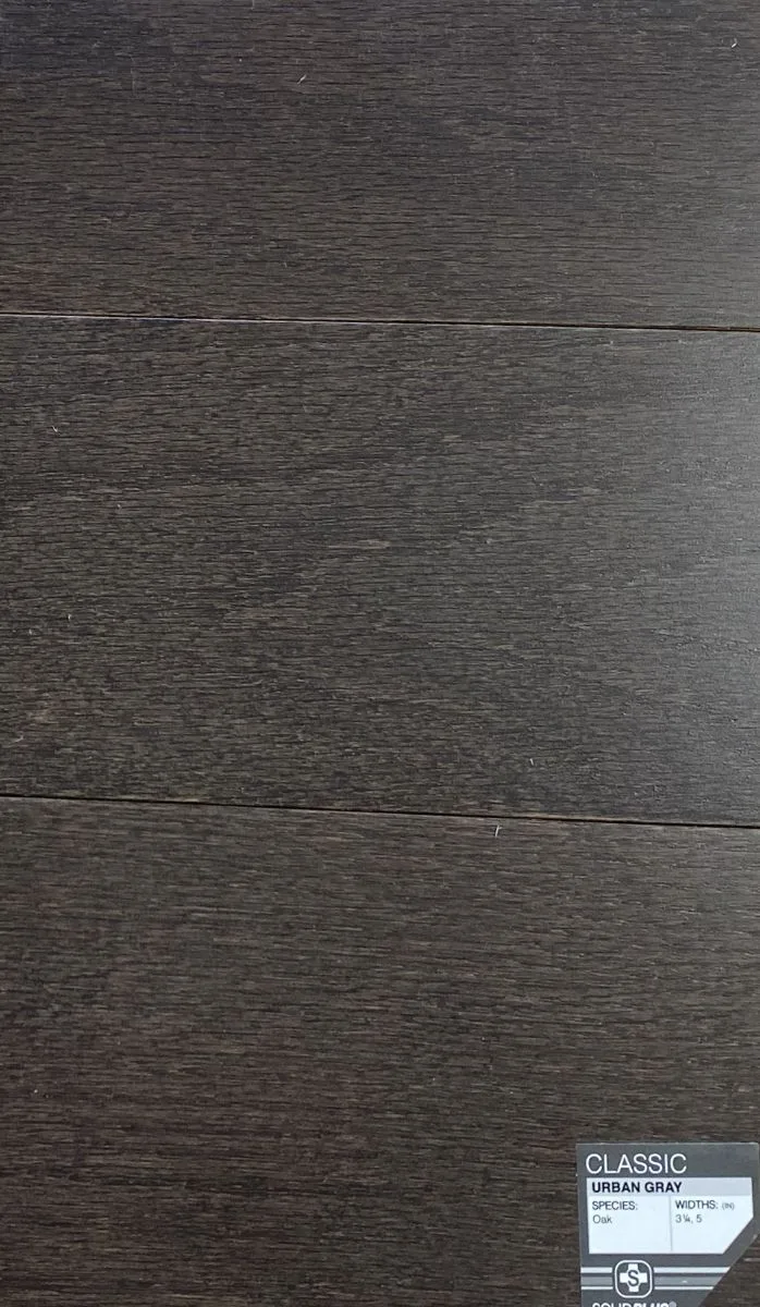 Somerset Classic Collection Engineered Urban Gray flooring sample