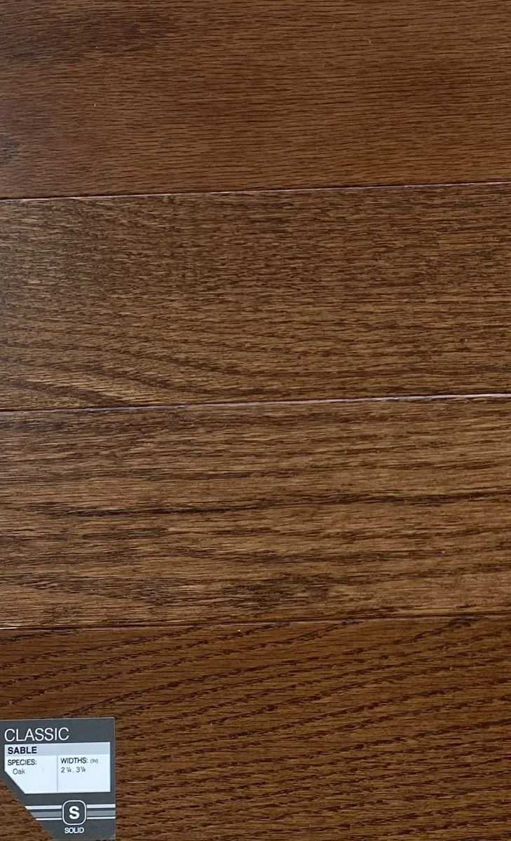 Somerset Classic Collection Solid Sable flooring sample