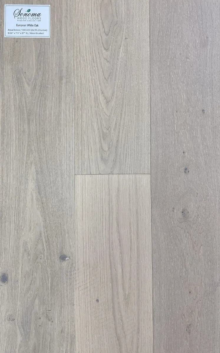 Sonoma Aqua Blanco flooring sample