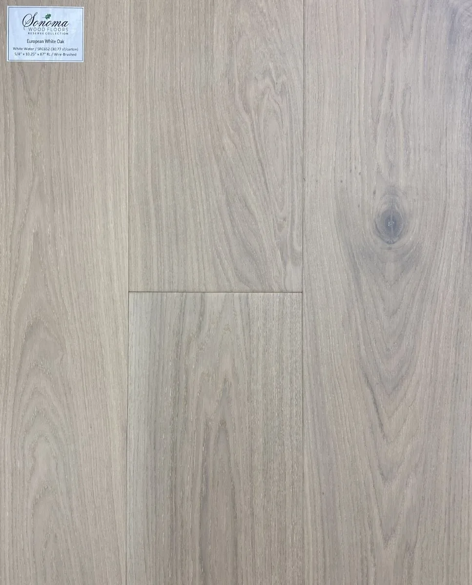 Sonoma White Water flooring sample